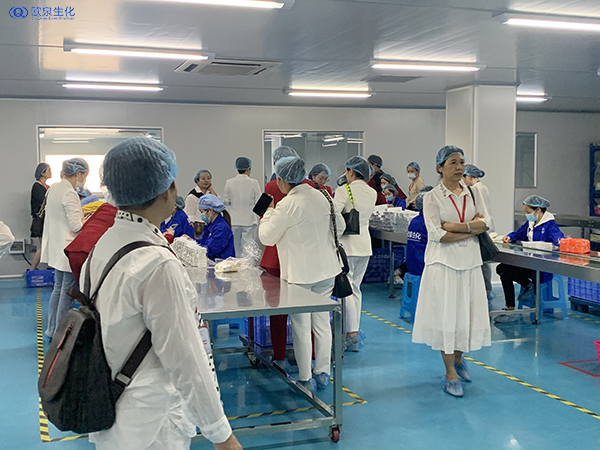 客戶團隊參觀歐泉工廠-歐泉生化 客戶團隊參觀歐泉工廠-歐泉生化
